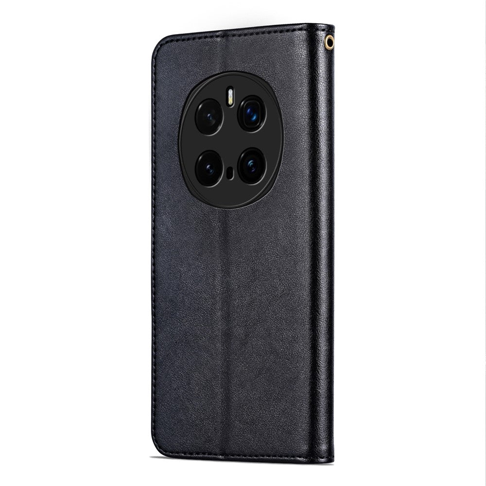 AZNS For Honor Magic7 Pro 5G Case Anti-Scratch PU Leather Stand Wallet Phone Cover