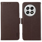 ABEEL For OnePlus 13 Case Litchi Texture Leather RFID Blocking Phone Cover