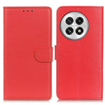 For OnePlus 13 Wallet Case PU Leather Phone Cover Litchi Texture
