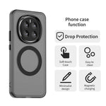 For Honor Magic7 5G Magnetic Case PC+TPU+PET Anti-Drop Phone Cover