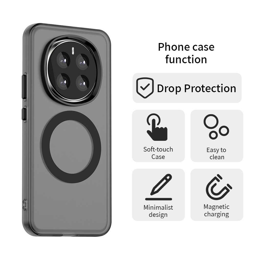 For Honor Magic7 5G Magnetic Case PC+TPU+PET Anti-Drop Phone Cover
