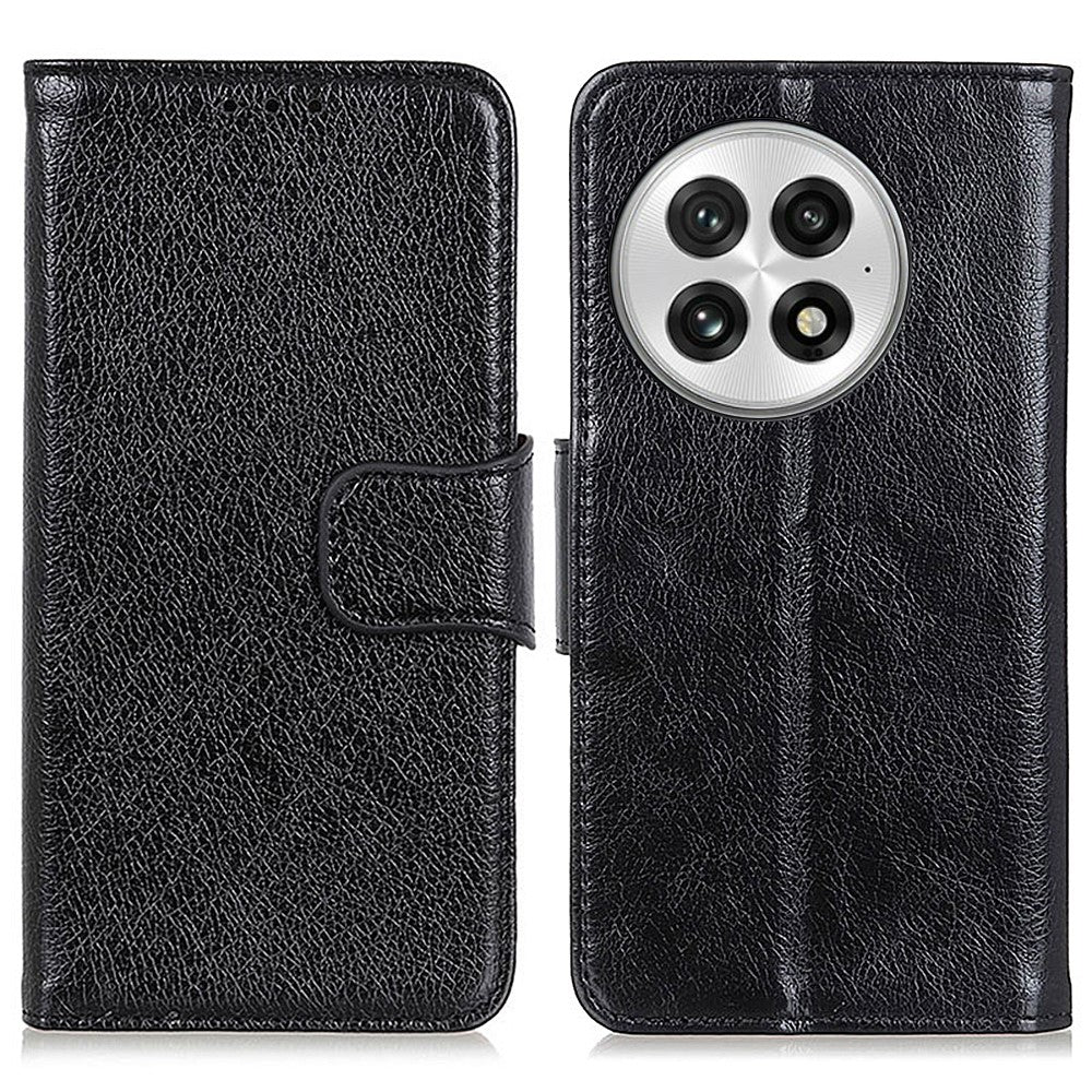 For OnePlus 13 Case Nappa Texture Split Leather Wallet Phone Cover