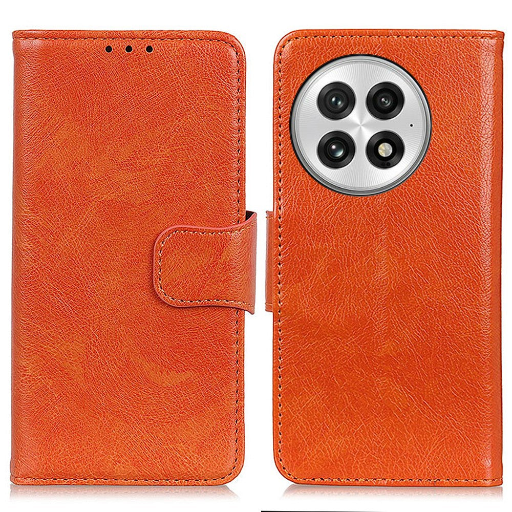 For OnePlus 13 Case Nappa Texture Split Leather Wallet Phone Cover