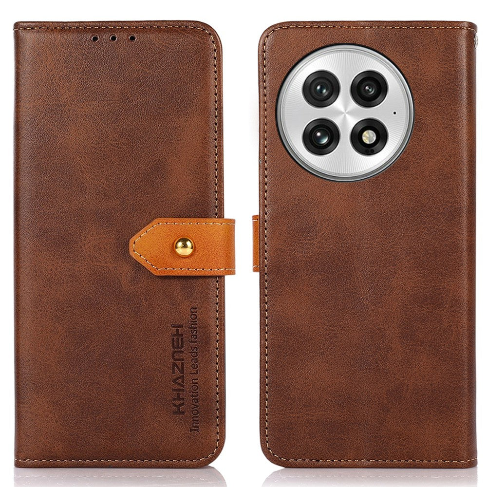 KHAZNEH For OnePlus 13 Wallet Phone Case Stand Leather Flip Cover