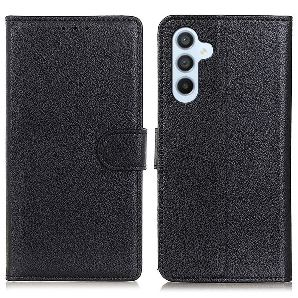 For Samsung Galaxy A36 5G Wallet Case PU Leather Phone Cover Litchi Texture