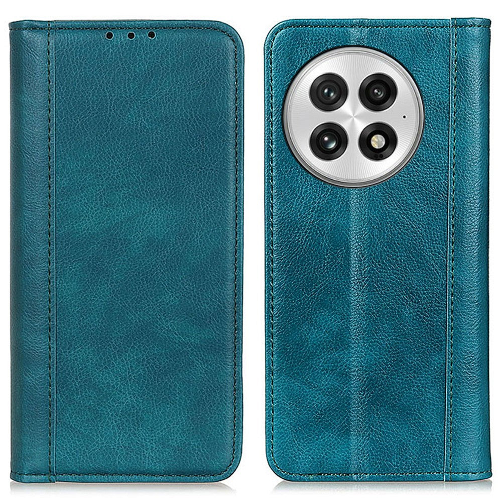 For OnePlus 13 Stand Case Split Leather Litchi Texture Wallet Phone Cover