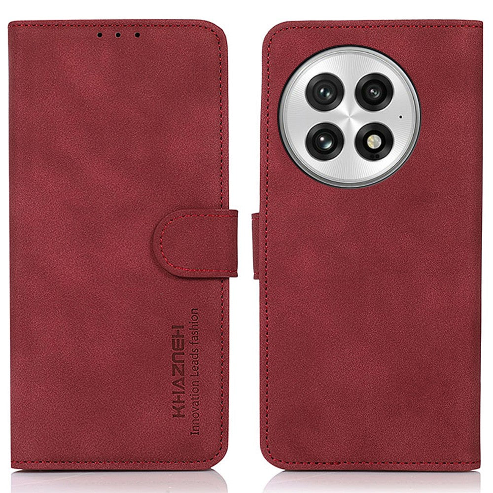 KHAZNEH For OnePlus 13 Stand Case PU Leather Wallet Phone Cover