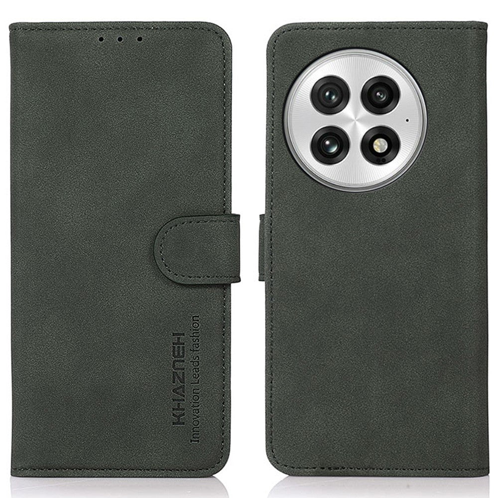 KHAZNEH For OnePlus 13 Stand Case PU Leather Wallet Phone Cover