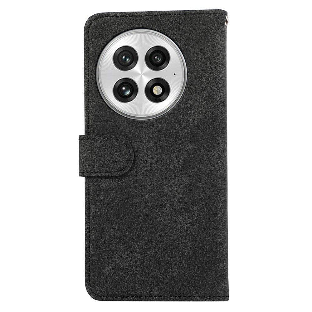 ABEEL For OnePlus 13 Case Color Splicing Leather Flip Phone Cover RFID Blocking