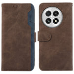 ABEEL For OnePlus 13 Case Color Splicing Leather Flip Phone Cover RFID Blocking