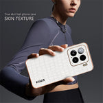 AZNS For Xiaomi 15 Case Electroplating Crocodile Texture PU+TPU Phone Cover