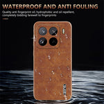 AZNS For Xiaomi 15 Pro Case Electroplating Crocodile Texture PU+TPU Phone Cover