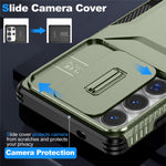 For Samsung Galaxy S25 Ultra Case Camshield TPU+PC Phone Cover Non-Slip Side Edge