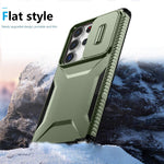 For Samsung Galaxy S25 Ultra Case Camshield TPU+PC Phone Cover Non-Slip Side Edge