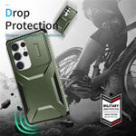 For Samsung Galaxy S25 Ultra Case Camshield TPU+PC Phone Cover Non-Slip Side Edge
