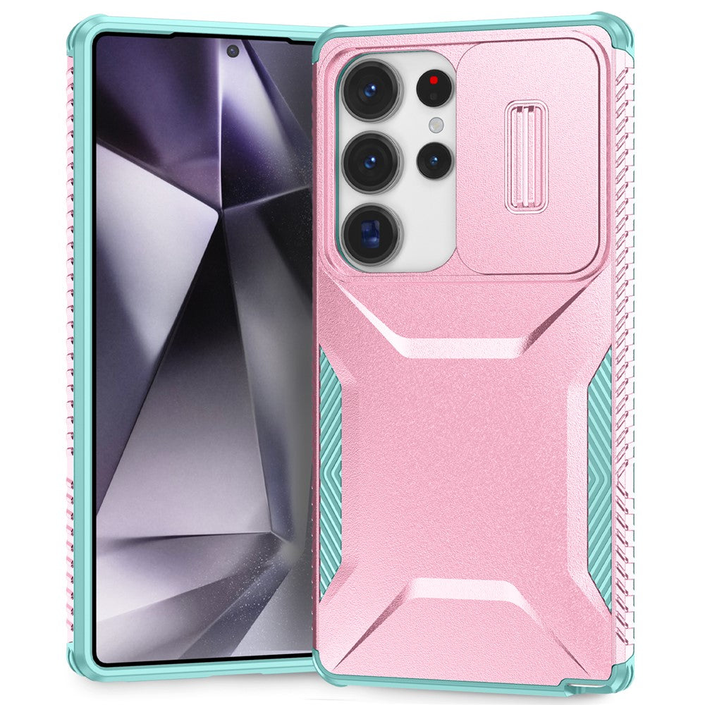 For Samsung Galaxy S25 Ultra Case Camshield TPU+PC Phone Cover Non-Slip Side Edge
