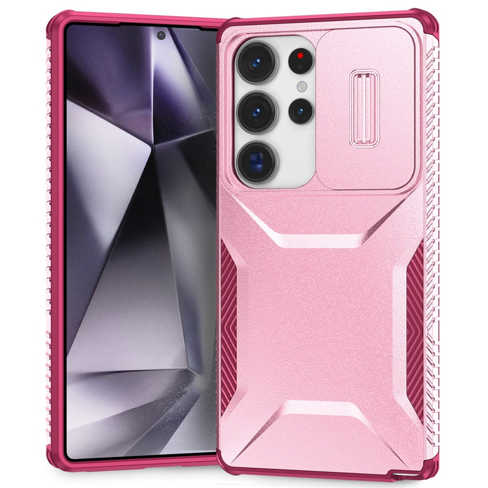 For Samsung Galaxy S25 Ultra Case Camshield TPU+PC Phone Cover Non-Slip Side Edge