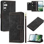 Til Samsung Galaxy A15 4G Cover Tulip Læder Telefoncover med 5 Kortpladser Pung