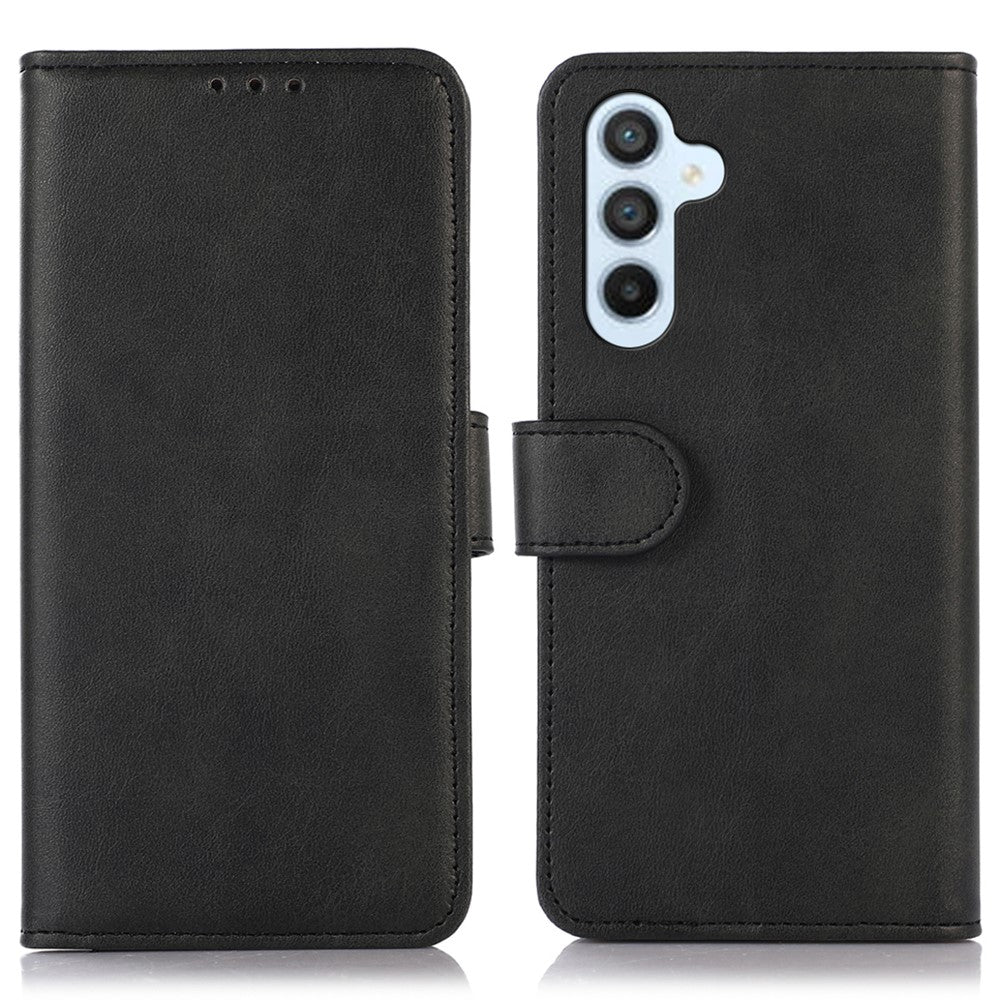 For Samsung Galaxy A36 5G Case Cowhide Texture Leather Wallet Phone Cover with Stand