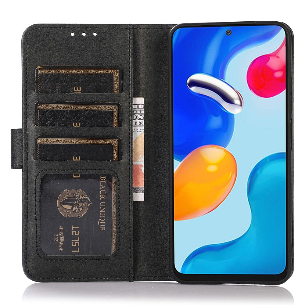 For Samsung Galaxy A36 5G Case Cowhide Texture Leather Wallet Phone Cover with Stand