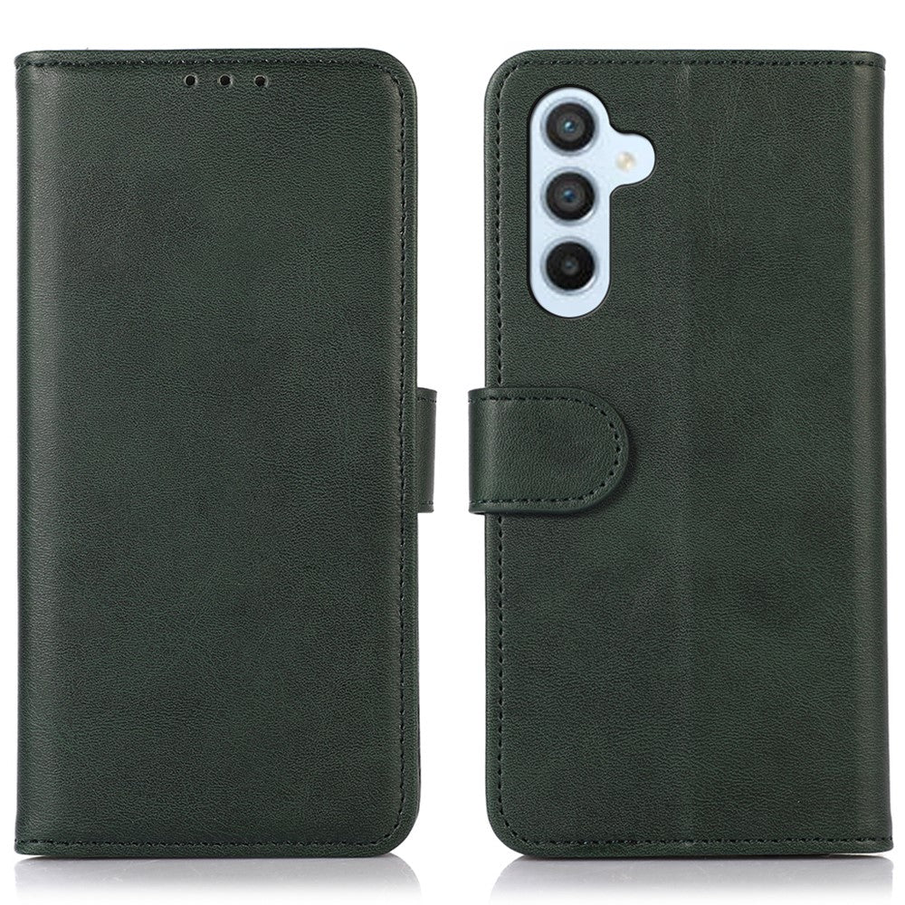 For Samsung Galaxy A36 5G Case Cowhide Texture Leather Wallet Phone Cover with Stand