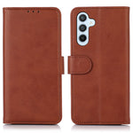 For Samsung Galaxy A36 5G Case Cowhide Texture Leather Wallet Phone Cover with Stand