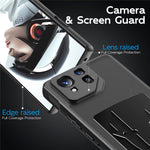 For Asus ROG Phone 8 Pro 5G / Phone 8 5G Shield Heat Dissipation Phone Case Liquid Silicone+PC Back Cover