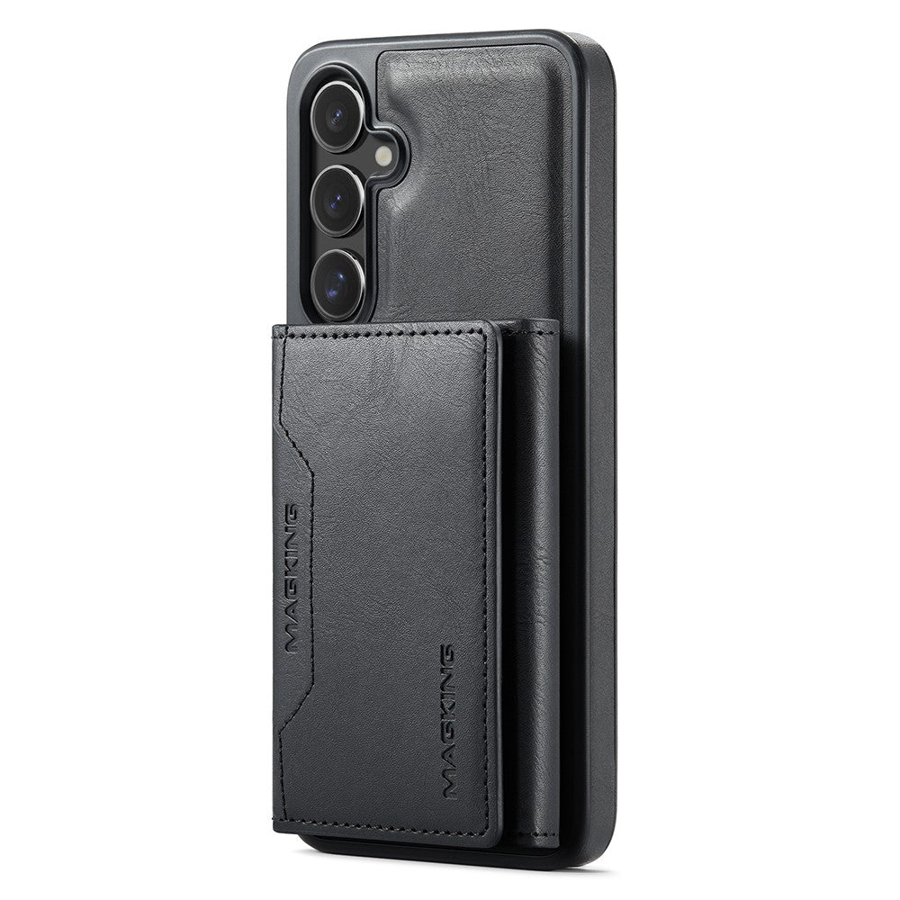 MAGGING K2-serien för Samsung Galaxy S24+ magnetiskt skal PC+TPU+PU mobilskal