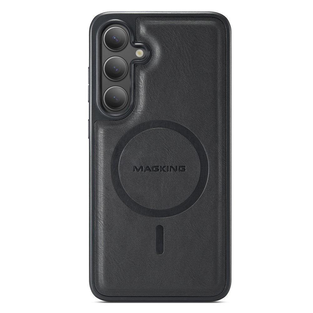 MAGGING K2-serien för Samsung Galaxy S24+ magnetiskt skal PC+TPU+PU mobilskal