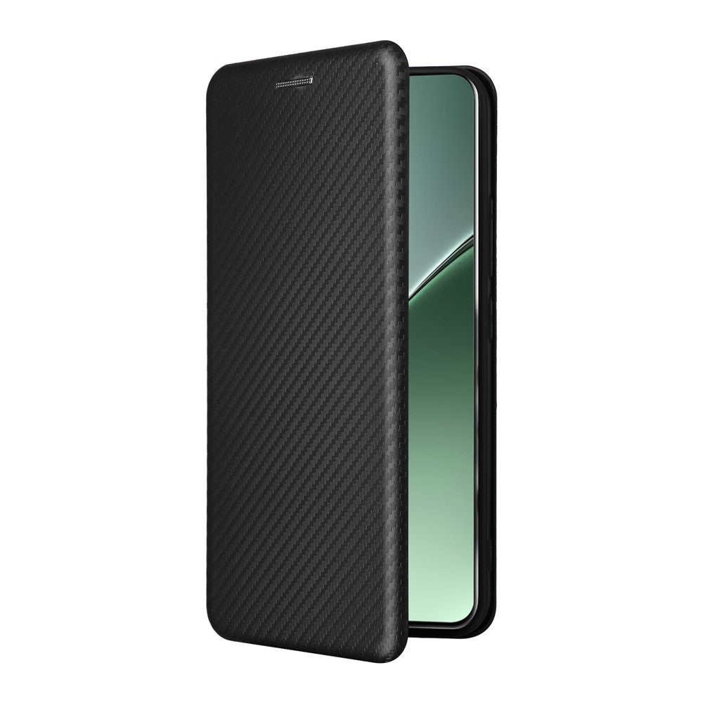 For Xiaomi 15 Case Carbon Fiber Texture Drop-Proof PU Leather Phone Cover