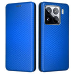 For Xiaomi 15 Case Carbon Fiber Texture Drop-Proof PU Leather Phone Cover