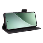 For Xiaomi 15 Pro Case Leather Wallet Flip Phone Cover with Hardware Decor