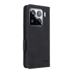 For Xiaomi 15 Pro Case Leather Wallet Flip Phone Cover with Hardware Decor