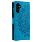 For Samsung Galaxy A36 5G Case Imprinted Totem PU Leather Wallet Stand Phone Cover