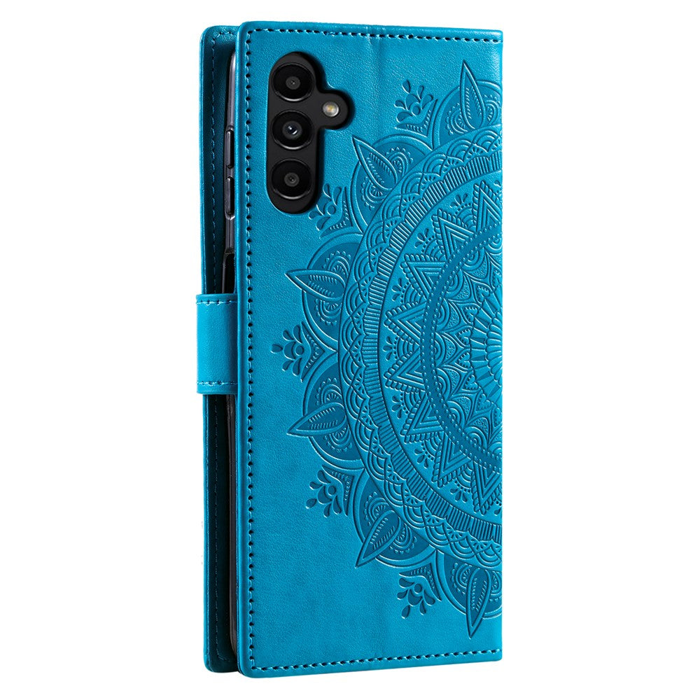 For Samsung Galaxy A36 5G Case Imprinted Totem PU Leather Wallet Stand Phone Cover