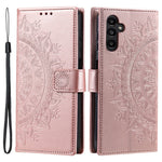 For Samsung Galaxy A36 5G Case Imprinted Totem PU Leather Wallet Stand Phone Cover