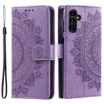 For Samsung Galaxy A36 5G Case Imprinted Totem PU Leather Wallet Stand Phone Cover