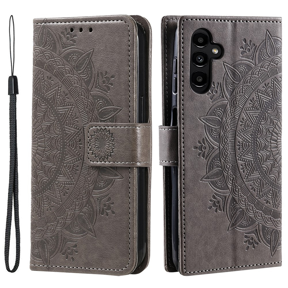 For Samsung Galaxy A36 5G Case Imprinted Totem PU Leather Wallet Stand Phone Cover