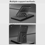 For Xiaomi 14T Pro Case PC+TPU Kickstand Phone Back Cover with Camera Slider
