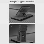 For Xiaomi Redmi Note 14 5G Case PC+TPU Kickstand Phone Back Cover with Camera Slider