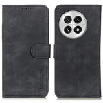 KHAZNEH For OnePlus 13 Case PU Leather Retro Texture Phone Cover