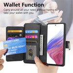 CASENEO For Samsung Galaxy S25+ MW-02 Detachable Magnetic Leather Wallet Phone Cover