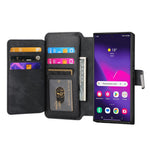 CASENEO Til Samsung Galaxy S25 Ultra MW-02 Aftageligt Magnetisk Læder Pung Telefoncover