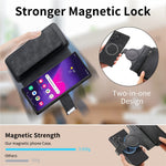 CASENEO Til Samsung Galaxy S25 Ultra MW-02 Aftageligt Magnetisk Læder Pung Telefoncover