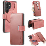 CASENEO Til Samsung Galaxy S25 Ultra MW-02 Aftageligt Magnetisk Læder Pung Telefoncover