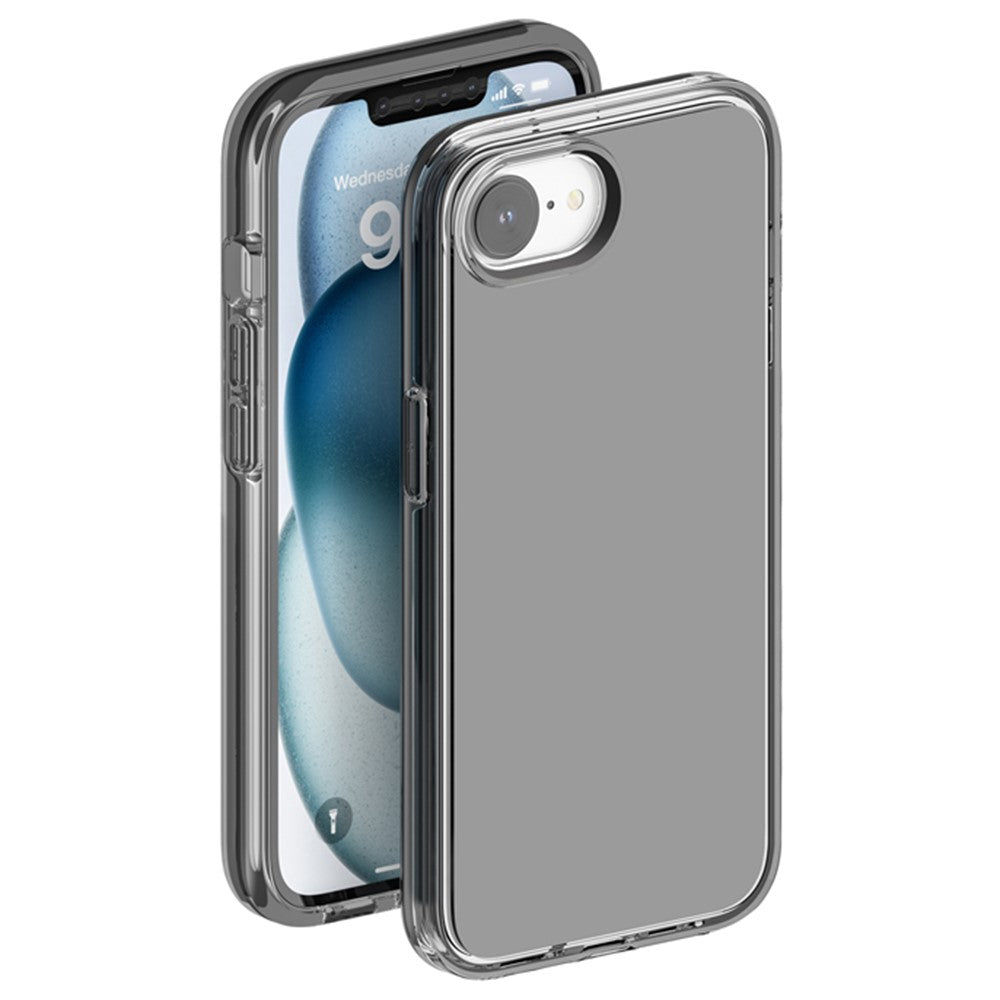 For iPhone 17th / 16th Case Thickened Shockproof TPU+PC Clear Back Cover
