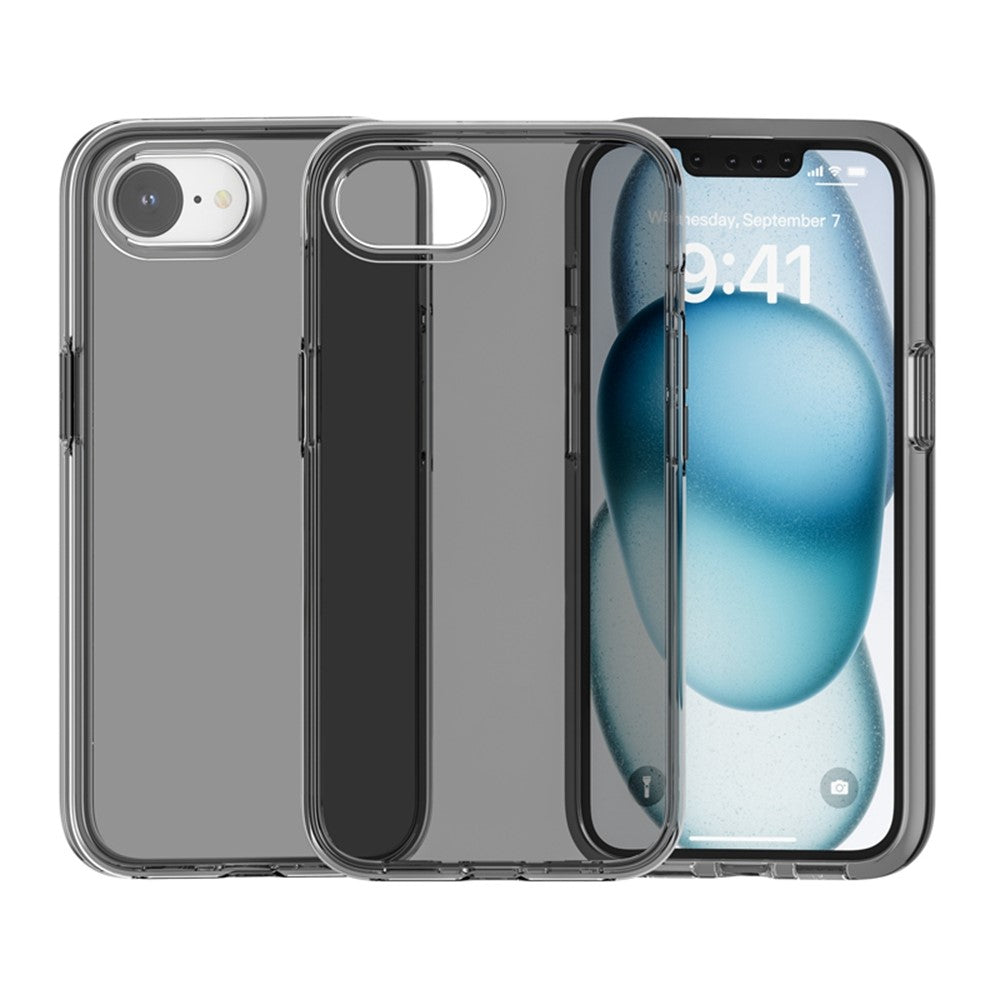 For iPhone 17th / 16th Case Thickened Shockproof TPU+PC Clear Back Cover