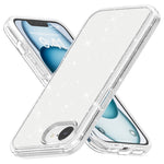 For iPhone 17th / 16th Case Thickened Shockproof TPU + PC Glitter Back Cover