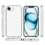 For iPhone 17th / 16th Case Thickened Shockproof TPU + PC Glitter Back Cover