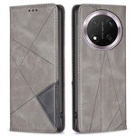 For Honor Magic7 Lite 5G / X9c 5G / X60 Pro 5G Case Card Slots Geometry Imprint Leather Phone Cover